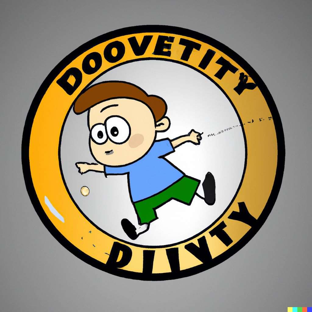 the discovery of gravity, cartoon, chibi